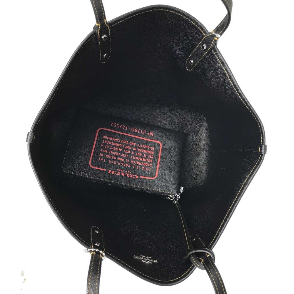 Coach F22552 Signature Reversible PVC City Tote - Picture 8 of 8